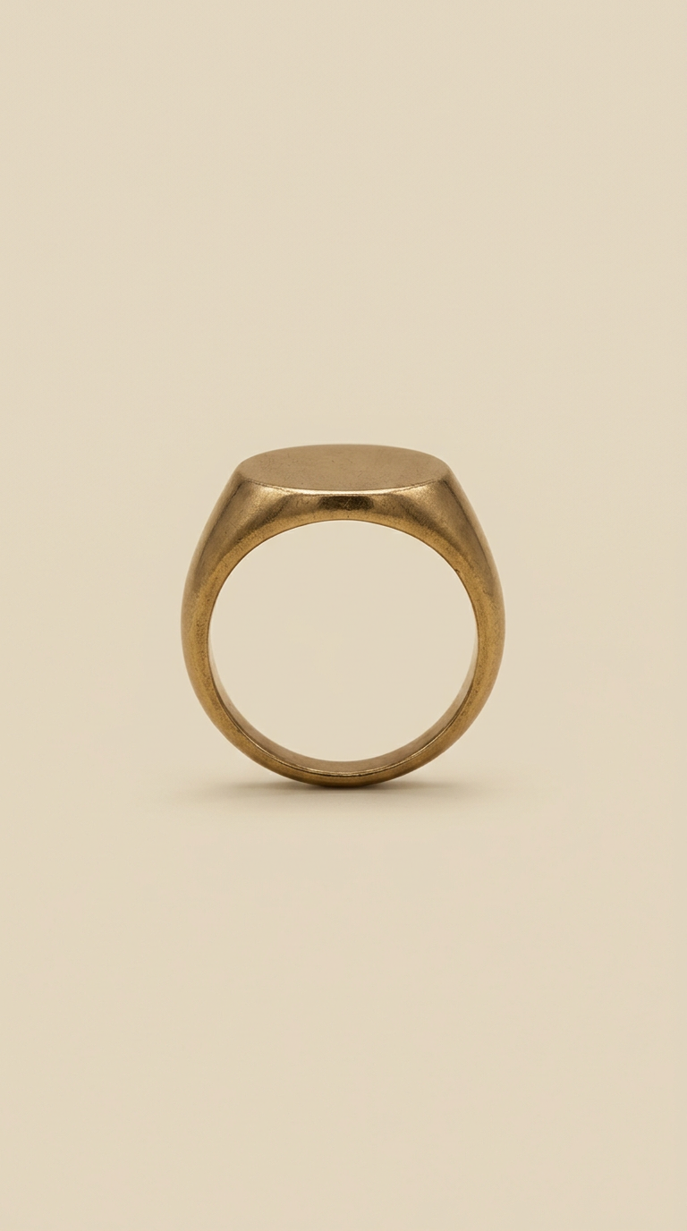 Antique Gold Men's Signet Ring